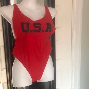 USA bathing suit NWT